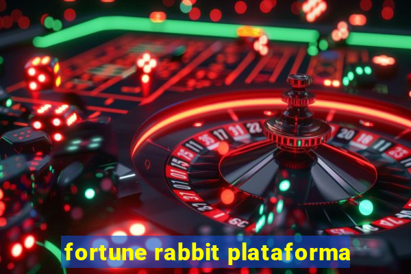 fortune rabbit plataforma